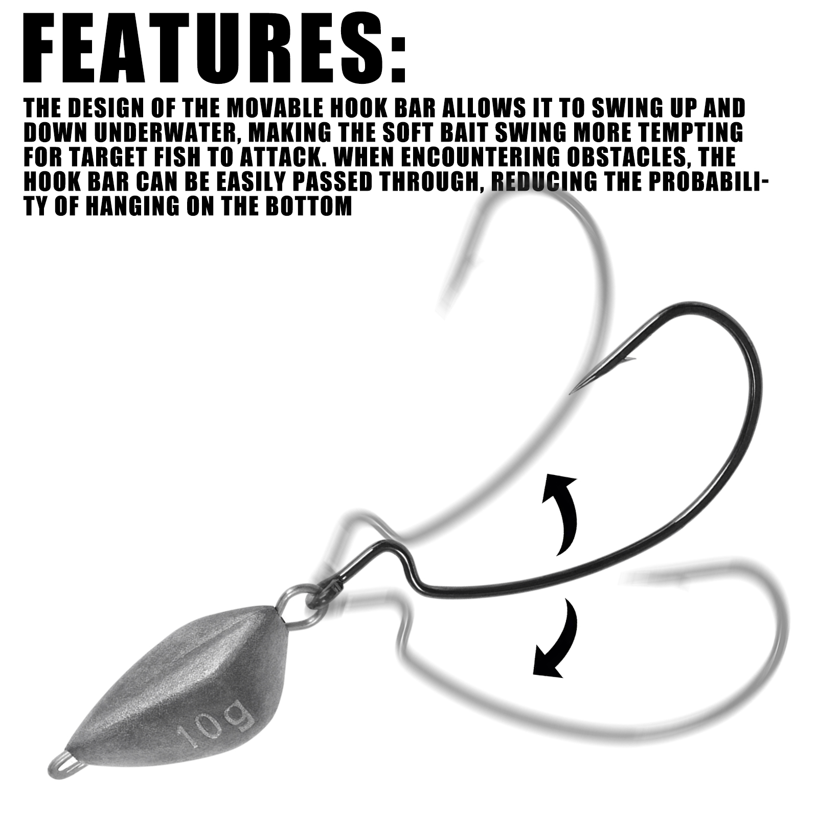 SAMOLLA 5pcs Jig Head Fishing  - đánh giá và giá Fishing Hook Jig