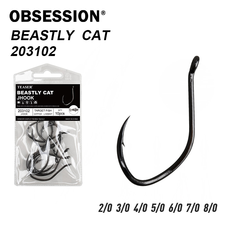 OBSESSION 203102 10pcs/bag Sal - đánh giá và giá Fishing Hook Assortment