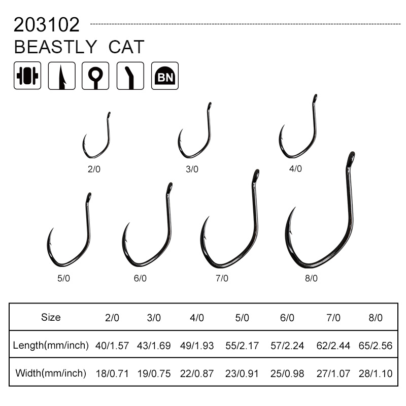 OBSESSION 203102 10pcs/bag Sal - đánh giá và giá Fishing Hook Assortment