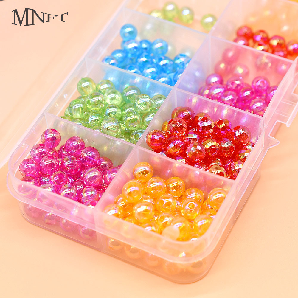 MNFT Mix 5 Colors Round Beads  - đánh giá và giá Fishing Hook Assortment