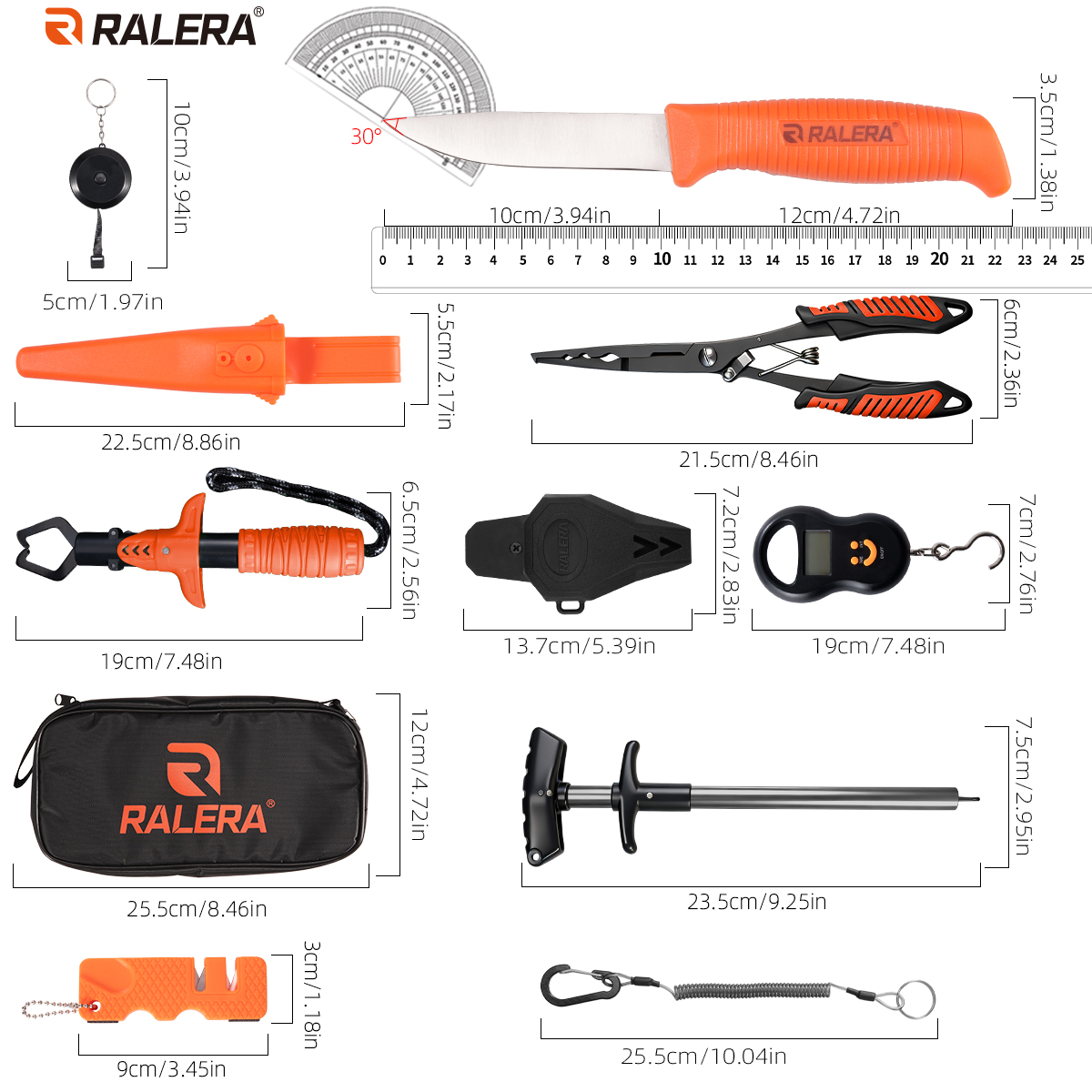 RALERA Fishing Gear Tool Kit F - đánh giá và giá Fishing Hook Sharpener