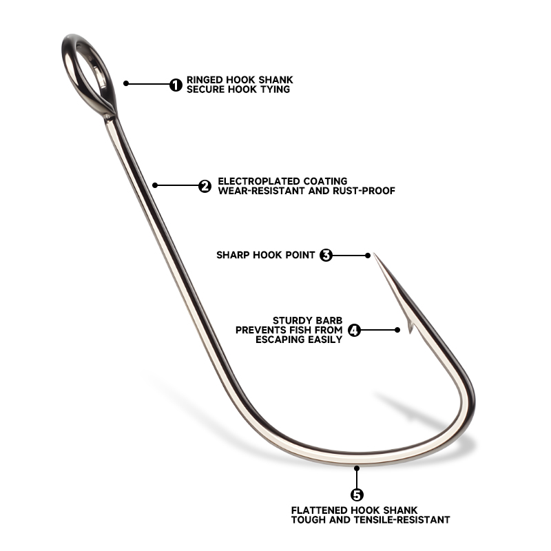 Supercontinent 2#-12# 10pcs Ba - đánh giá và giá Fishing Hook Assortment